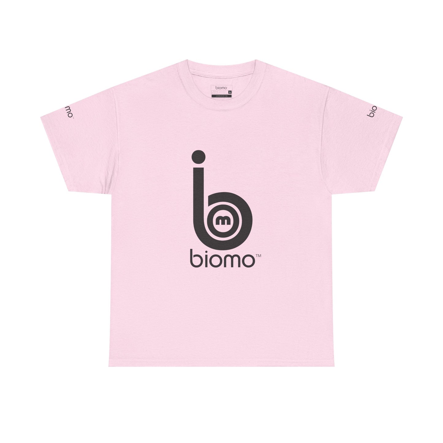 Biomo Graphic Tee - Unisex Heavy Cotton T-Shirt, Casual Wear, Gift for Friends, Everyday Style, Summer Essential, Comfort Fashion