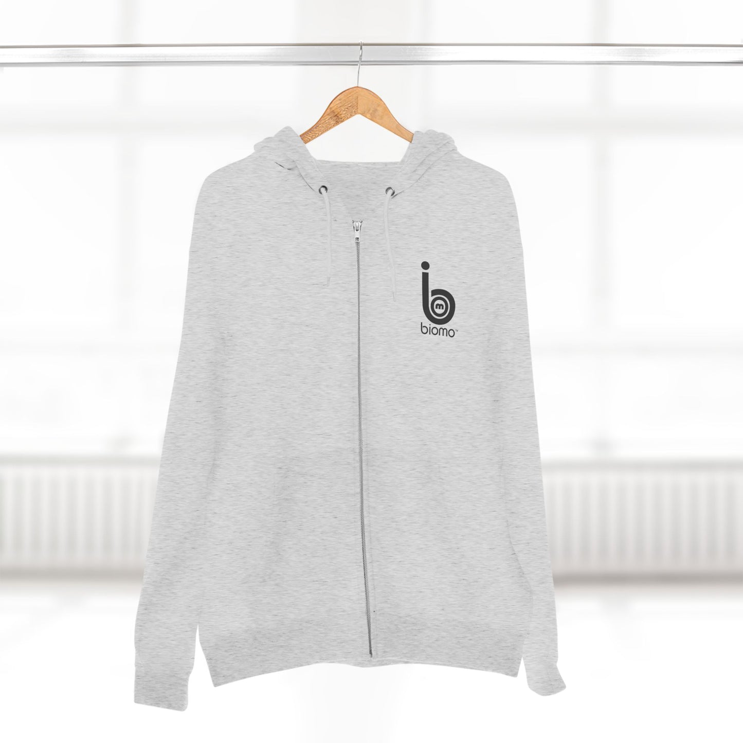 Biomo Unisex Zip Hoodie