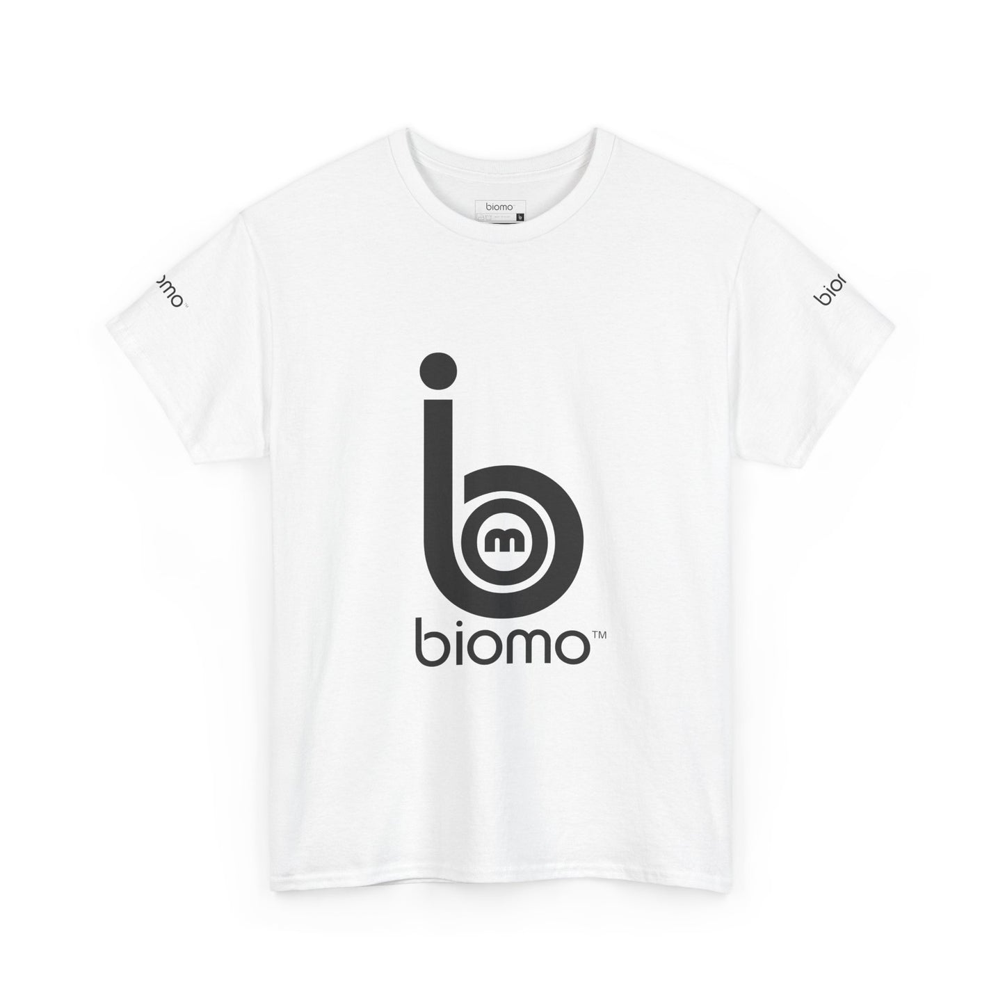Biomo Graphic Tee - Unisex Heavy Cotton T-Shirt, Casual Wear, Gift for Friends, Everyday Style, Summer Essential, Comfort Fashion