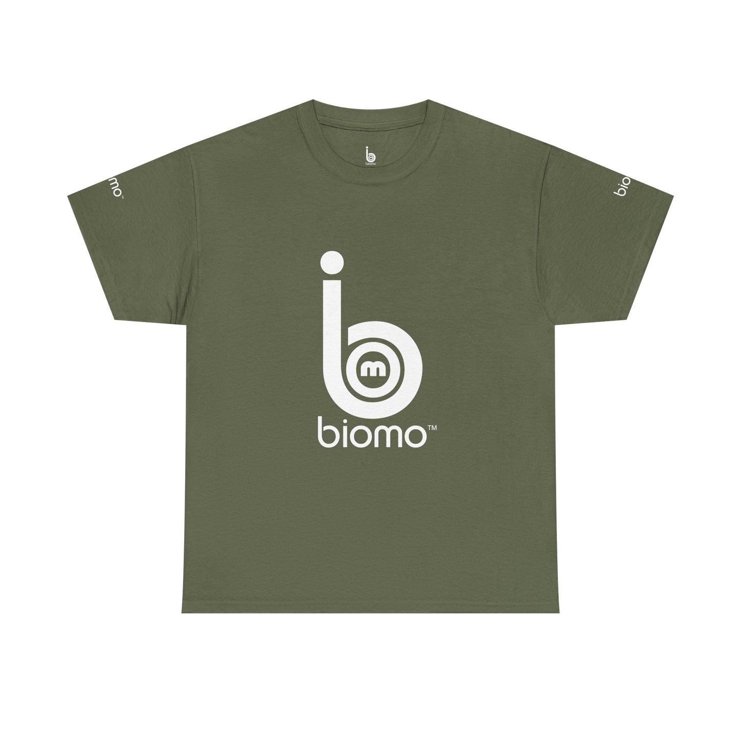 Biomo Unisex Heavy Cotton Tee - Casual Wear for Everyday Comfort, Great for Gifting, Eco-Friendly Fashion, Graphic Tee, Summer Style