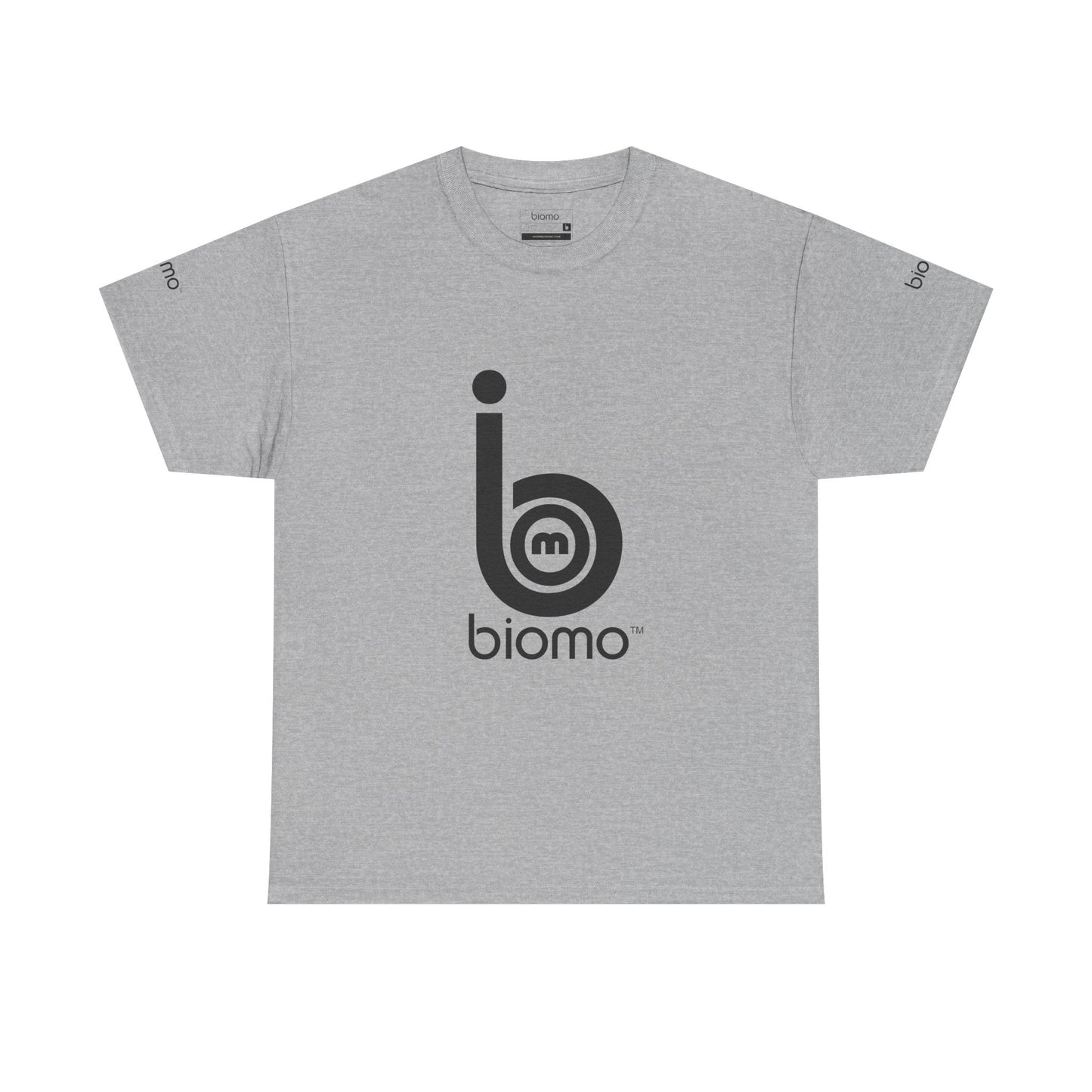 Biomo Graphic Tee - Unisex Heavy Cotton T-Shirt, Casual Wear, Gift for Friends, Everyday Style, Summer Essential, Comfort Fashion
