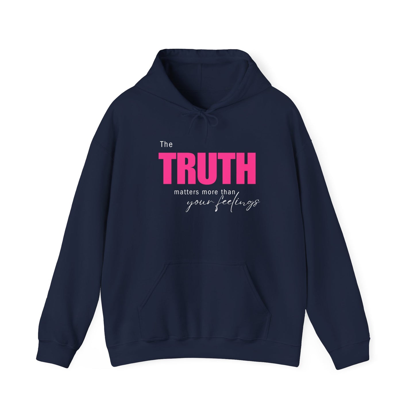 Biomo Truth Pink Hooded Sweatshirt