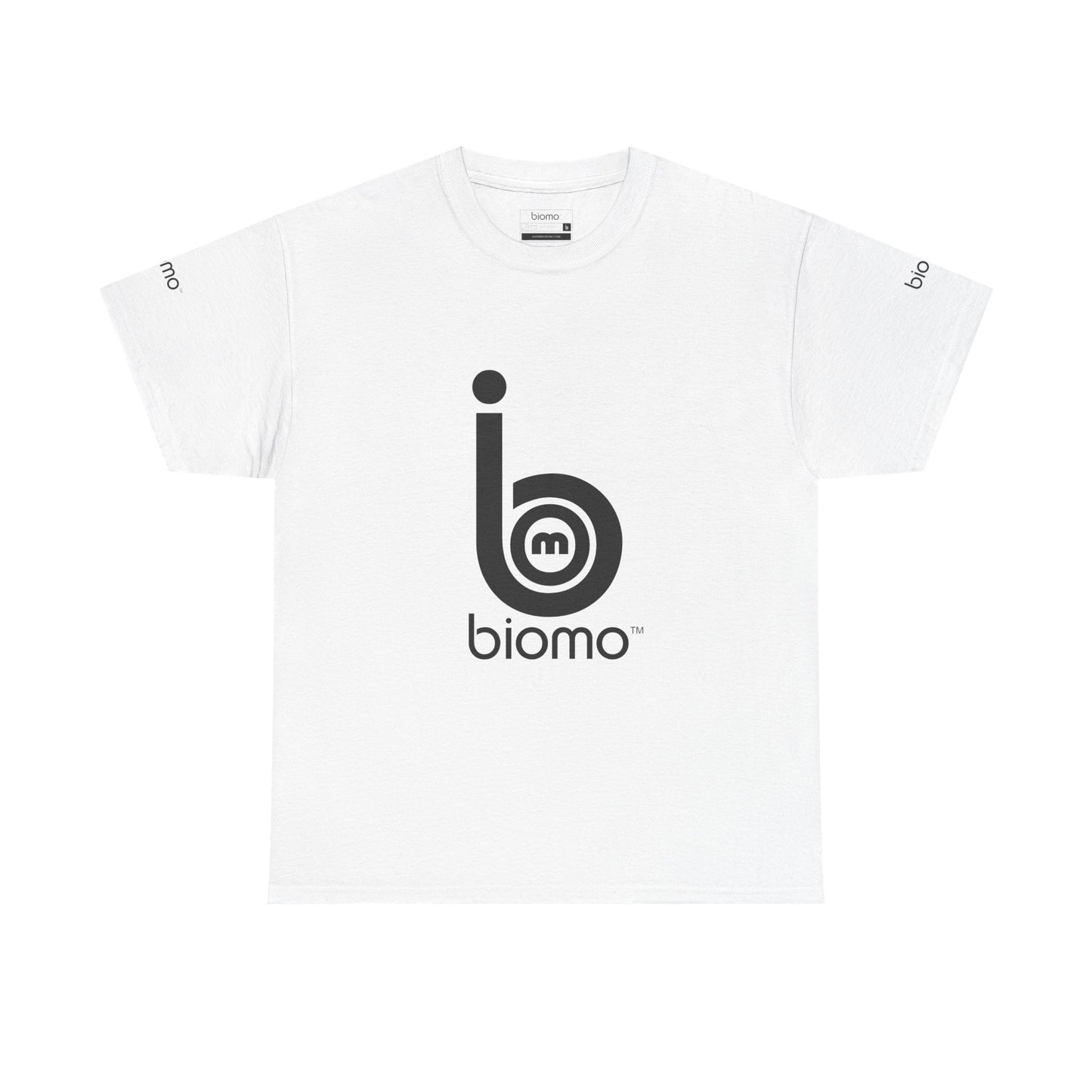 Biomo Graphic Tee - Unisex Heavy Cotton T-Shirt, Casual Wear, Gift for Friends, Everyday Style, Summer Essential, Comfort Fashion