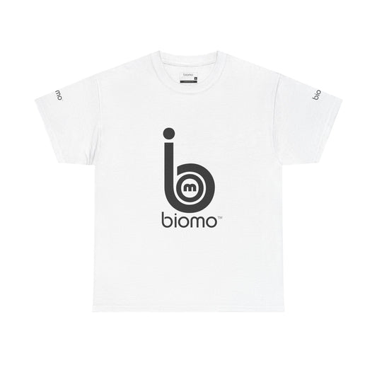 Biomo Graphic Tee - Unisex Heavy Cotton T-Shirt, Casual Wear, Gift for Friends, Everyday Style, Summer Essential, Comfort Fashion