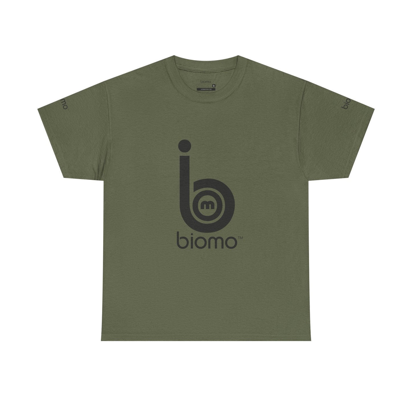 Biomo Graphic Tee - Unisex Heavy Cotton T-Shirt, Casual Wear, Gift for Friends, Everyday Style, Summer Essential, Comfort Fashion