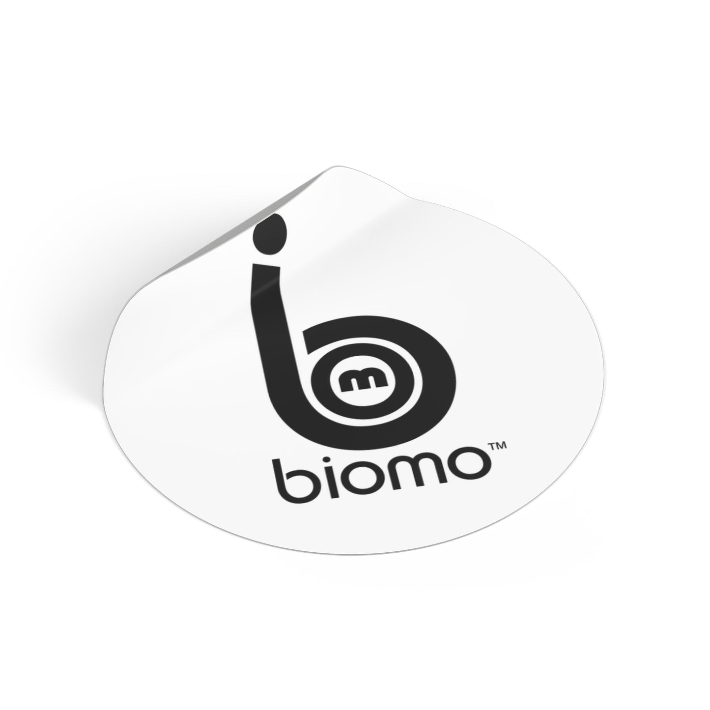 Biomo Round Vinyl Stickers