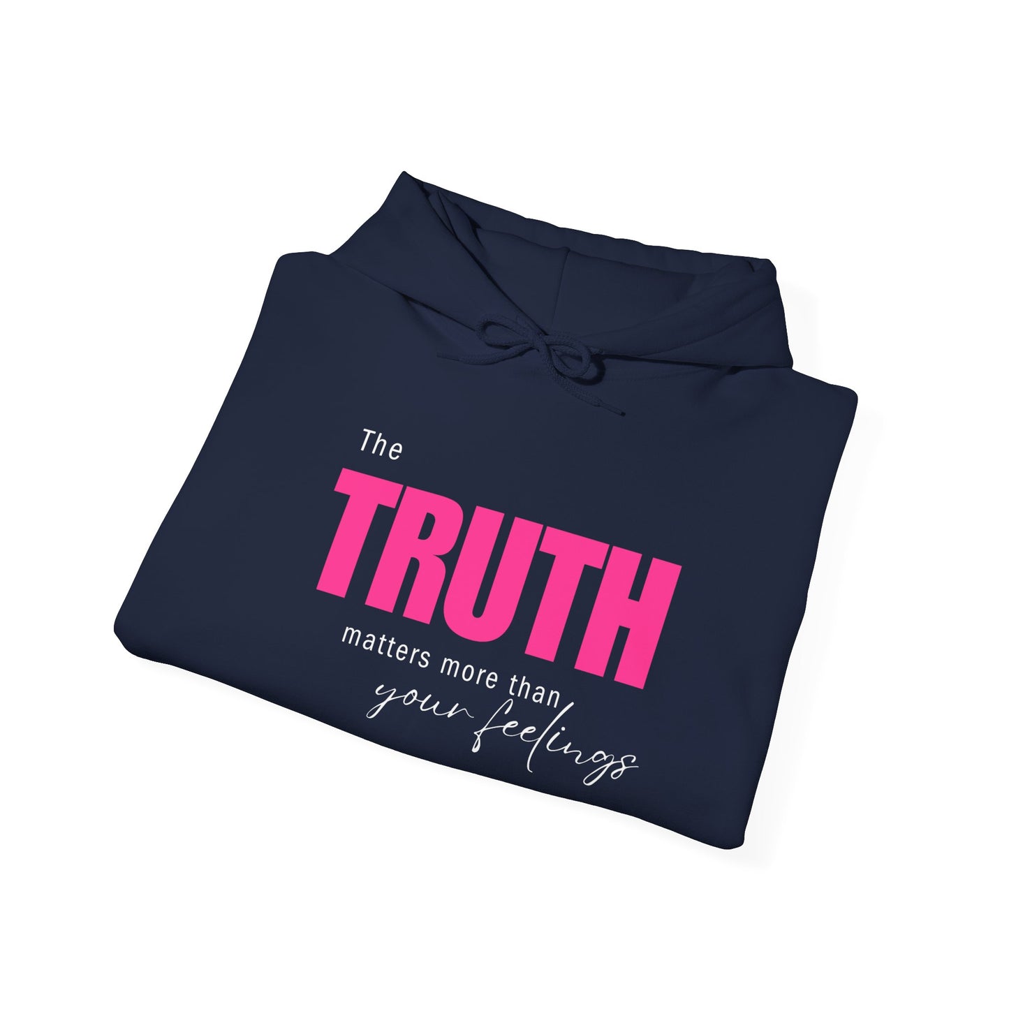 Biomo Truth Pink Hooded Sweatshirt