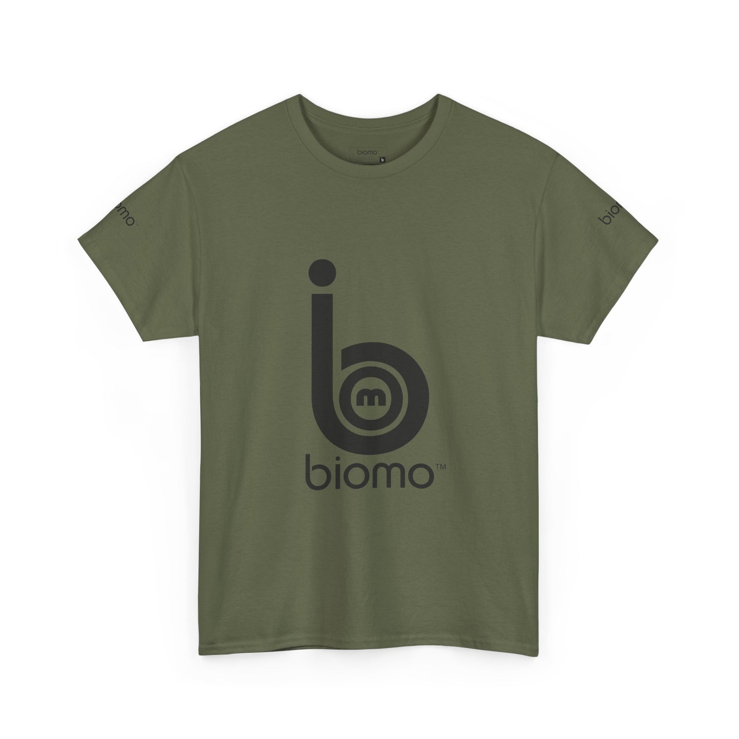 Biomo Graphic Tee - Unisex Heavy Cotton T-Shirt, Casual Wear, Gift for Friends, Everyday Style, Summer Essential, Comfort Fashion