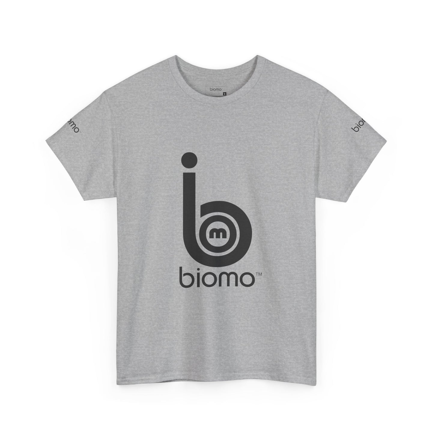 Biomo Graphic Tee - Unisex Heavy Cotton T-Shirt, Casual Wear, Gift for Friends, Everyday Style, Summer Essential, Comfort Fashion